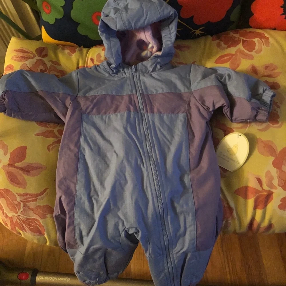 Baby 0-3 Months Cozy Snowsuit New Adorable Lining